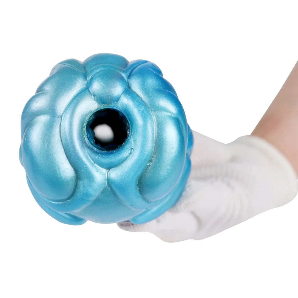 Soft Silicone Flame Cow Masturbation Cup AlI-Channel Realistic Vagina Feel Pussy Sex Toys Masturbation for Men