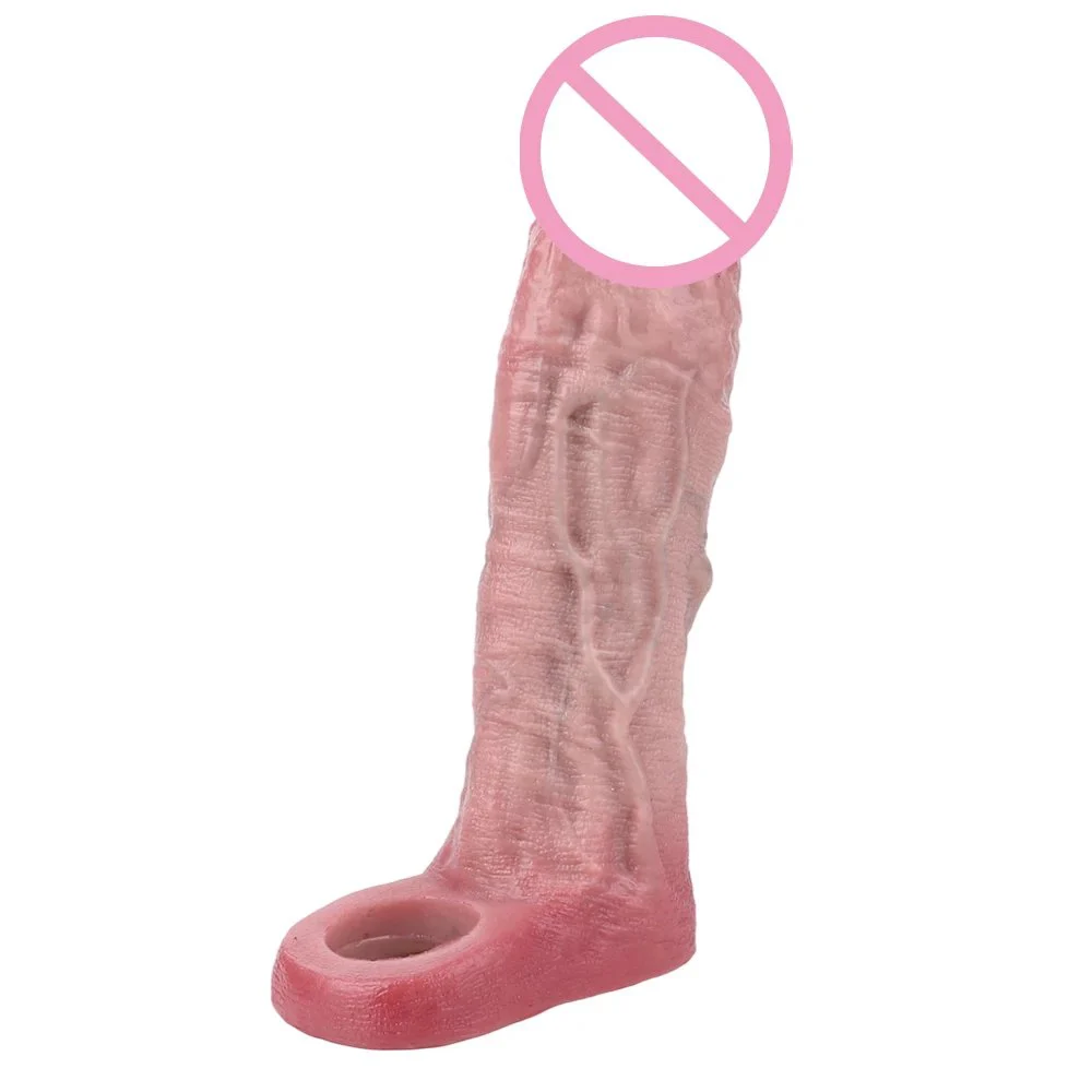 Models of Silicone Male Penis Extender Effectively Increase the Length of the Penis Dildo Sets Realistic Dildo