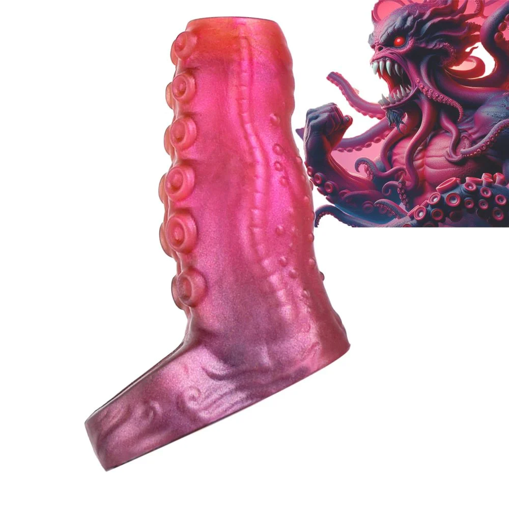 Monster Penis Sleeve Penis Extender Delay EjaculationCock Enlargement Extension Condom for Men