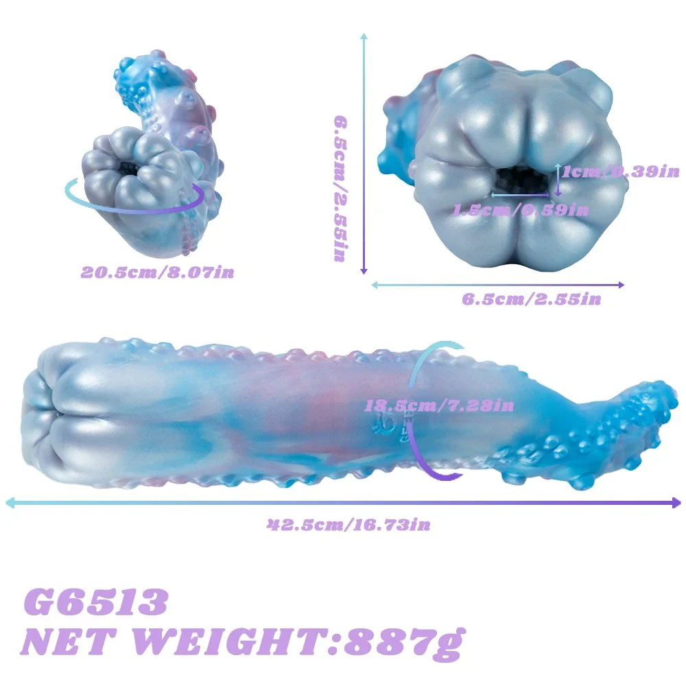 Tentacle Silicone Male Handheld Masturbator Intense Enveloping Sensation Masturbator Suitable for Men 18+