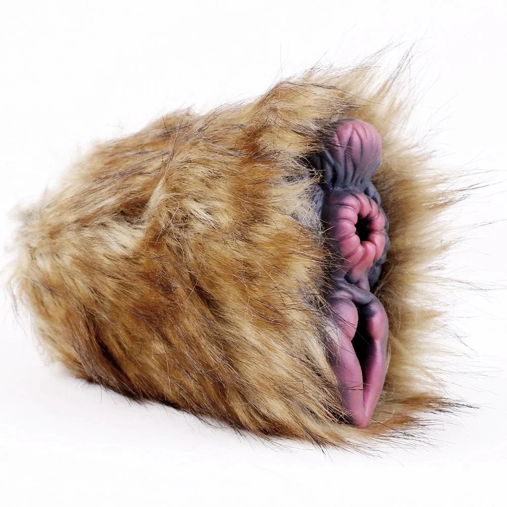 Silicone Monster Animal Male Masturbator Cup Soft Pussy for Men