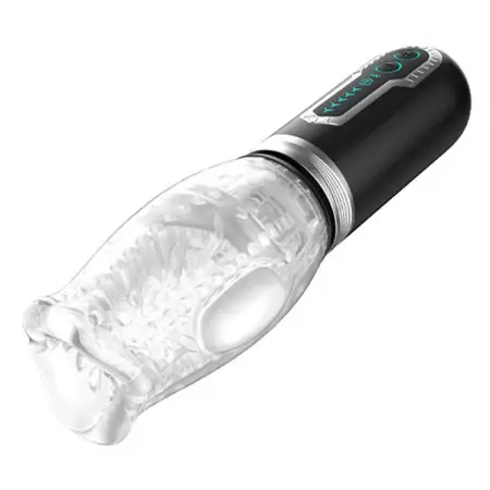Rechargeable Automatic 7 Frequency Thrusting Rotation Vibrating Masturbation Aircraft Cups for Men Sex Toys