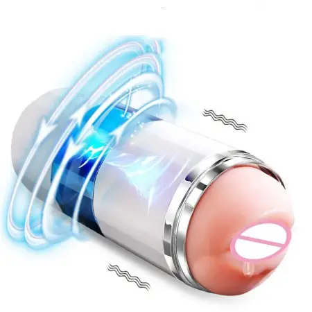 Removable Design Oral Sex Toys for Men Glans Training Tool Automatic Rotation Male Masturbation Cup