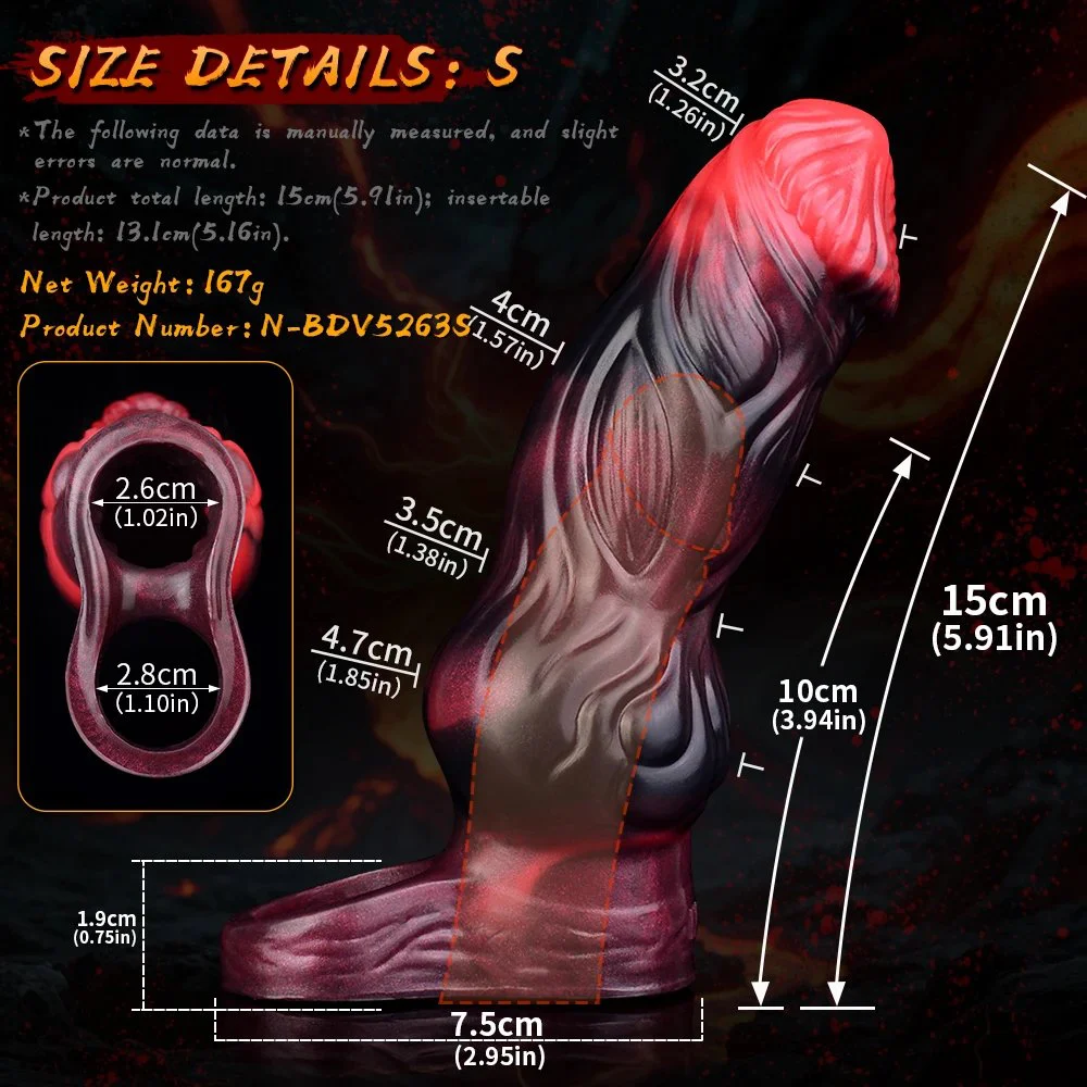 Monster Penis Sleeve Vibrating Penis Extender Sex Toys for Men Vibrator Realistic Penis Enlarger Couples Girth Enhancer