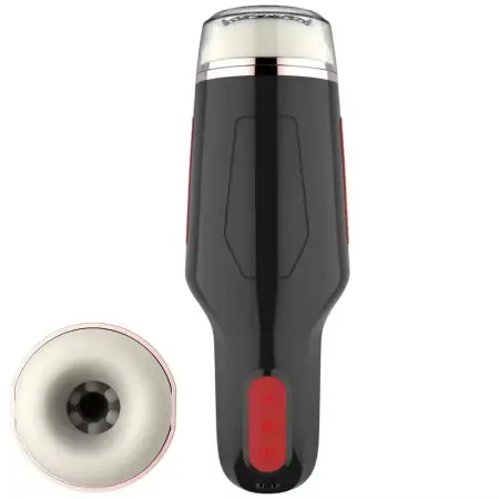 One-Click Burst Adult Sex Toys for Men 10-Freq Vibrating and 5-Freq Clamping Charging Masturbator