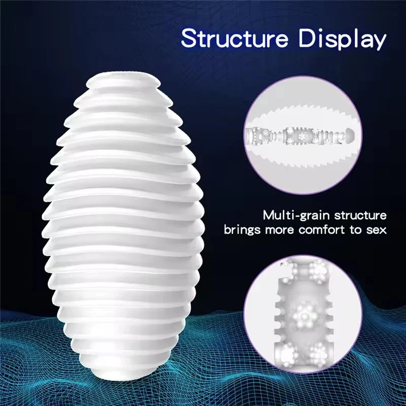 Waterproof Spiral Masturbator Cup for Men,Multiple Stimulation Male Sex Toy Man Masturbation Cup Adult Toys