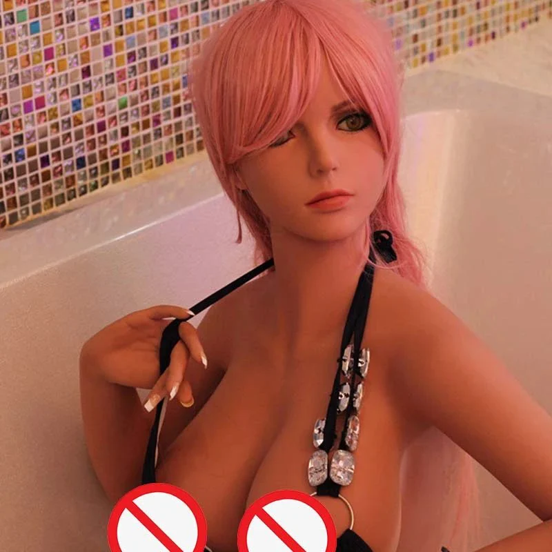 Life-Size Silicone Inflatable Sex Doll with Big Breasts TPE Material Adult Toy