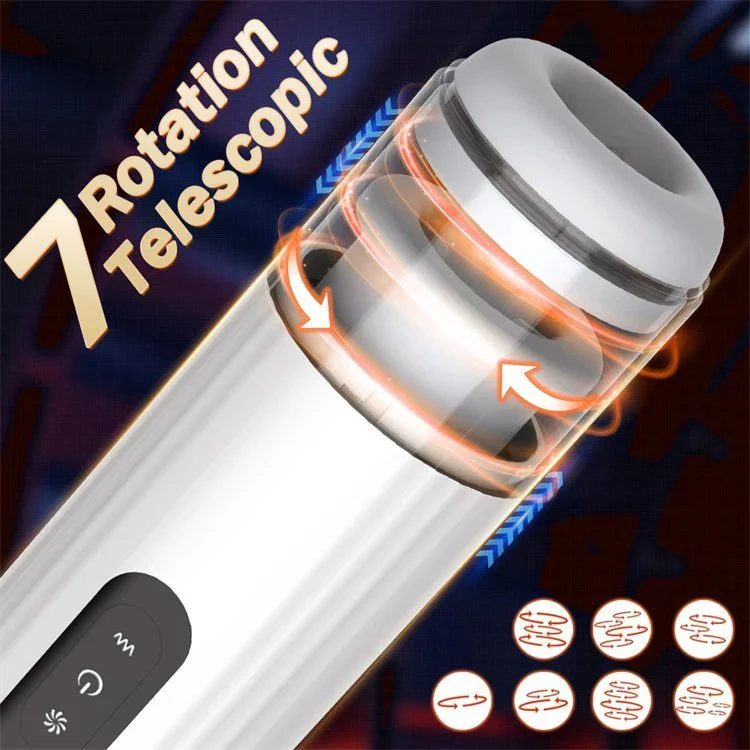 Sex Toys for Men Masturbating Vibrator Automatic Telescopic Rotation Male Masturbation Aircraft Cup