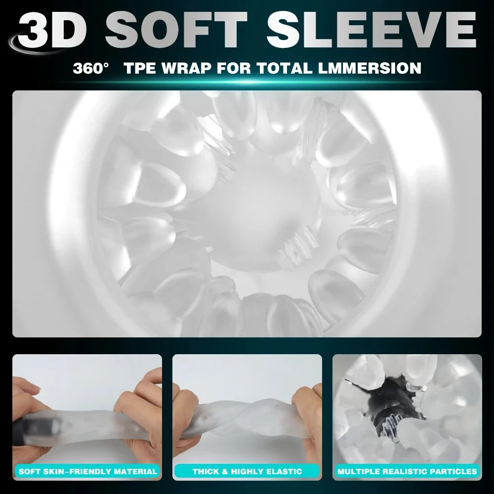 Rotating Automatic Male Masturbators Masturbation Machine Cup Vibration Sex Toy for Men