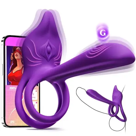 Vibrating Cock Ring Couples Sex Toys Dual Penis Ring Vibrator Clitoral Stimulator G Spot Vibrator Adult Toys for Men Women