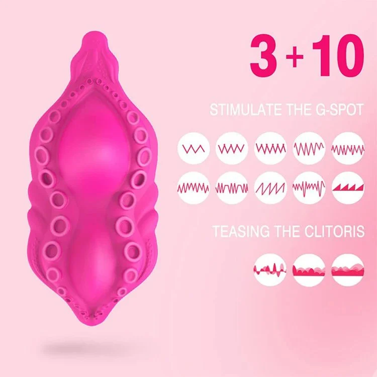 App Wireless Remote Control Tongue Licking Vibrators Wearable Panty Vibrator Adult Sex Toy for Women