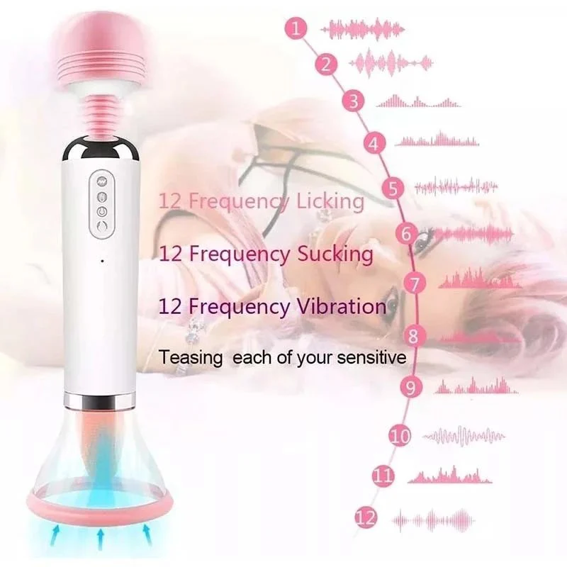 Clitoris Stimulate Dildo Licking Sucking Tongue Sex Toys Vibrator