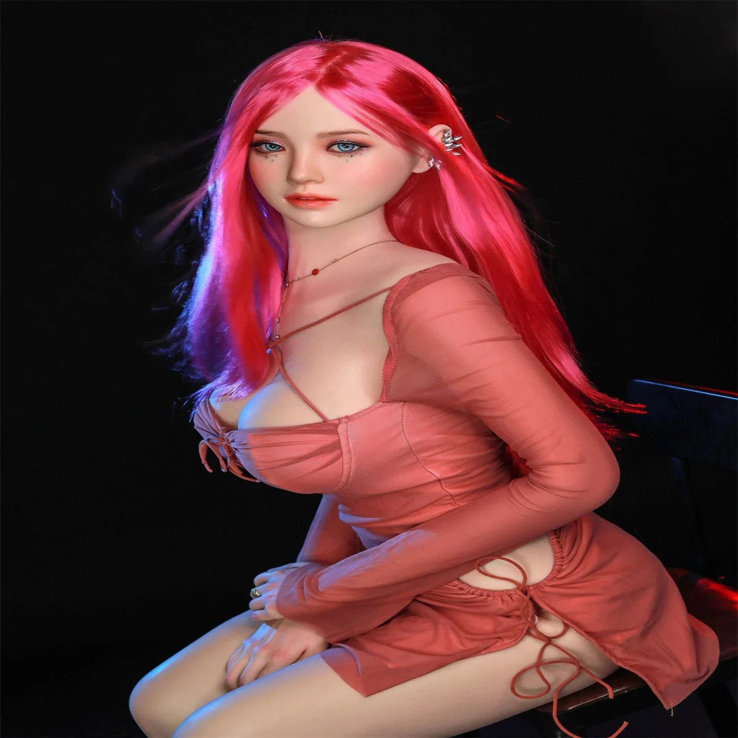 Realistic TPE Japanese Adult Sex Doll Big Ass Inflatable Male with Lifelike Mature Fat Silicone for Everyone