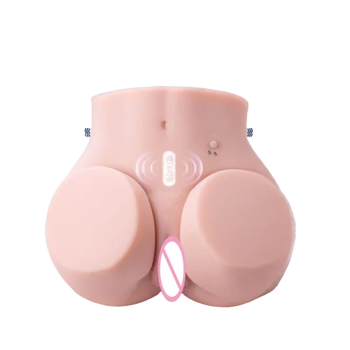 Shock Real Skin Feeling Male Masturbation Buttock Vaginal Massager