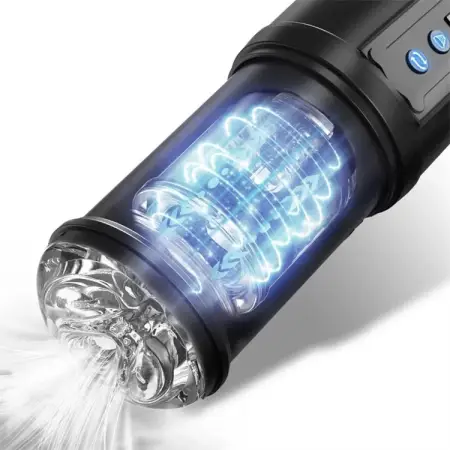 Powerful Thrusting Suction Automatic Rotation Male Masturbation Cup Sex Toys for Men