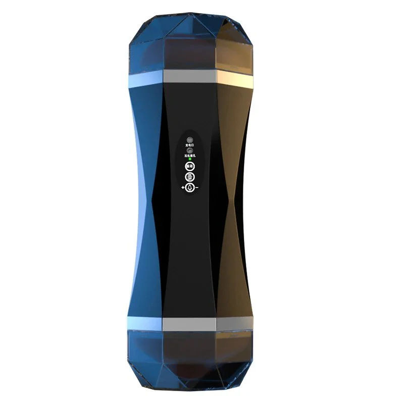 Male Electric Masturbator Aircraft Cup Adult Products Adult Toys Double-headed Channel Sound Vibrating Sex Toys Masturbator Cup
