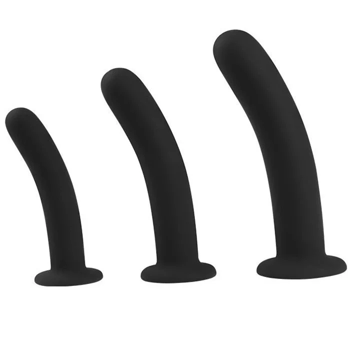 Silicone Anal Trainer Kit Set Vagina Butt Plugs Sex Toy for Men Anal Sex Toy Users