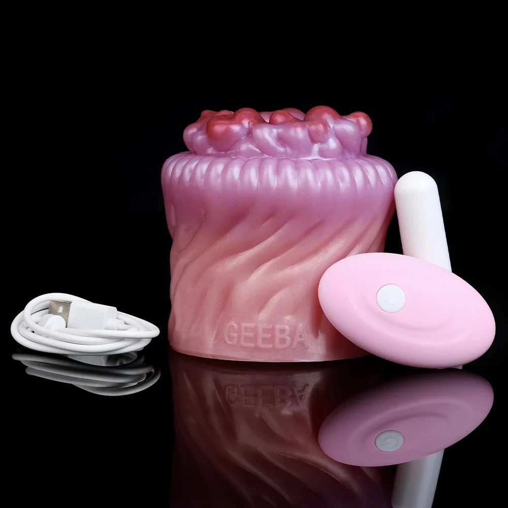 Soft Silicone Glans Vibration Trainer Penis Massage Fantasy Alien Adult Sex Toys for Men Masturbating