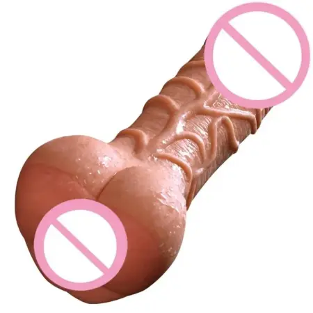 Realistic Anal Pussy Dildo Masturbator Cowherd Couple Gay Sex Toys for Mutual Masturbation