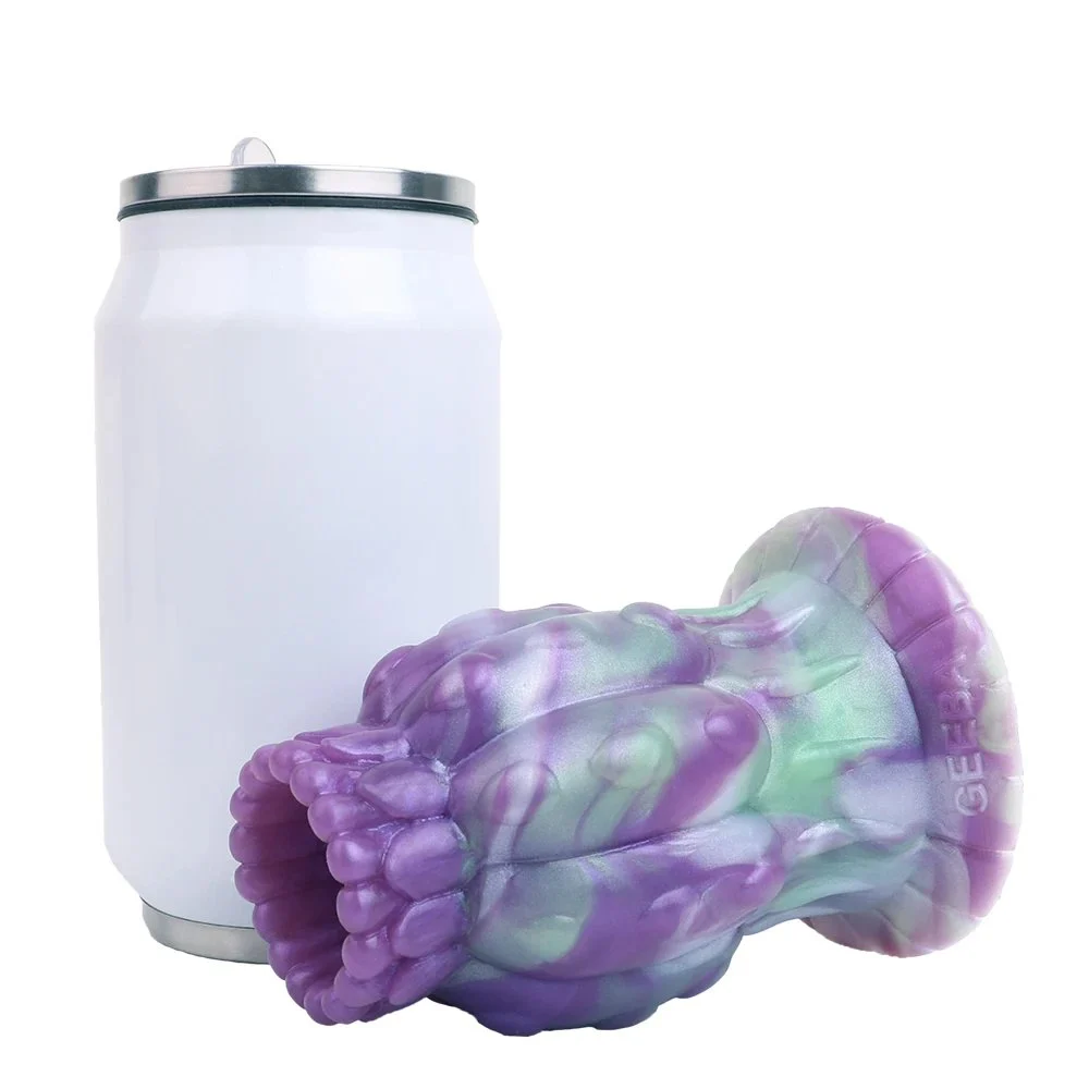 Silicone Male Penis Stroker Fantasy Masturbator Hollow Anal Plug Tunnels Butt Plug Anal Expanding Gay Masturbator