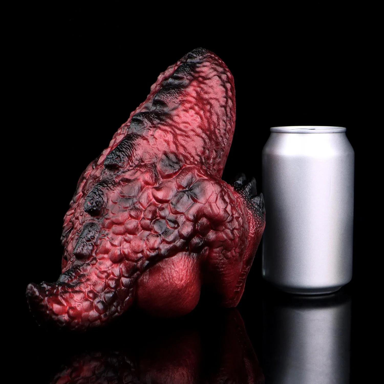 Realistic Red Dragon Ass Male Masturbator Dual Channel Tight Ass and Deep Vagina Pocket Pussy Stroker for Penis Stimulator