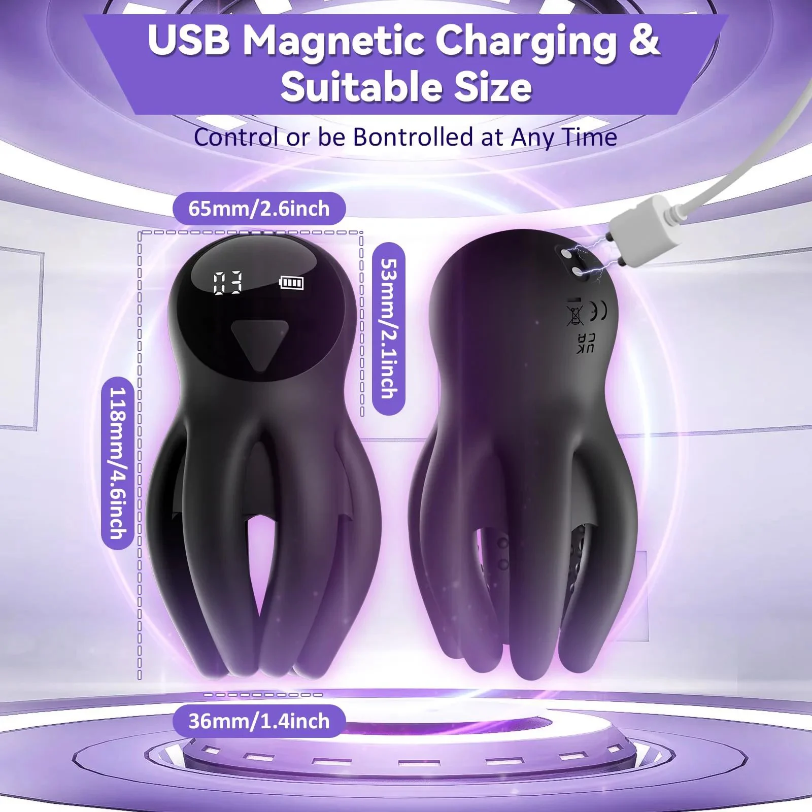 Male Masturbator Penis Vibrator for Men 10 Vibration Stimulation Prolong Endurance Adult Toy