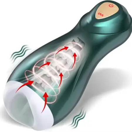 Masturbator for Man Male Masturbator Penis Pump Stroker with 5 Vibrating & Sucking Modes for Penis Stimulation,adult Toys