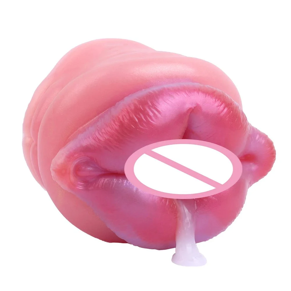 Sexy Lips Vibrating Masturbation Cup for Men Oral Climax Sucking Machine Male Masturbator Automatic Deep Throat Sex Toys