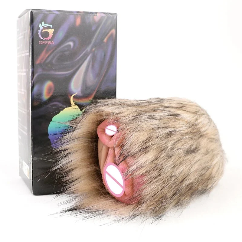 Silicon Vagina Open Masturbator for Men,masturbator for Men in the Form of Animal Vagina, Furry Masturbator Donkey Sex Toy