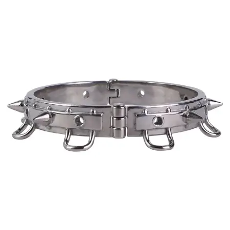 Sex Tools Metal Collar for Man Woman Bondage Restraint Adult Fetish Games Set Cosplay Slave Training Sex Toys Couple