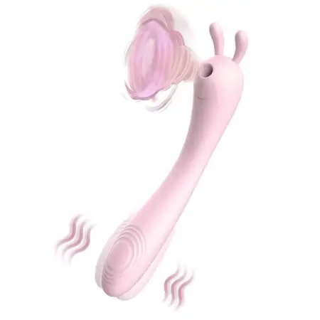Electric Vibration Adult Sex Toy Silicone in Body Masturbator Women Clitoral Suction Vibrator