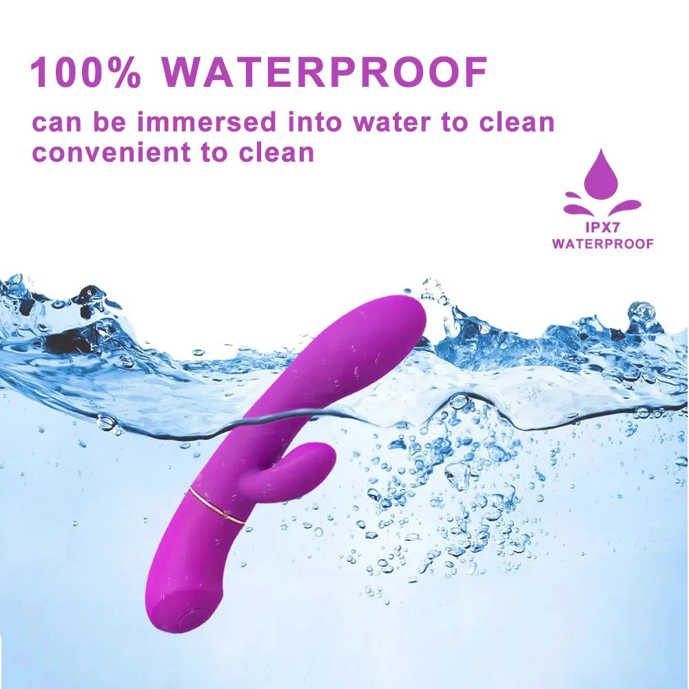 Rechargeable Adult Women Sex Toy 4-Piece Sets Female Rabbit Dildo Vibrator Quality Vibrating Dildo for Woman