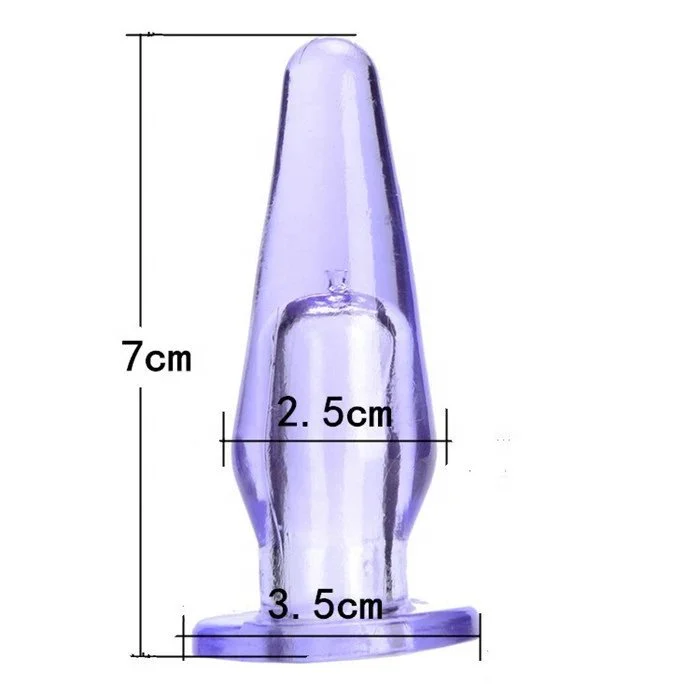 Female Anal Plug with Vibrating Finger Butt Plug Sex Toys for Stimulator