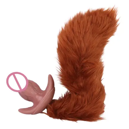 Soft Silicone Remote Control Prostate Massager Butt Plug Realistic Dildo Vibrating Anal Plug Stimulator Sex Toys for Men Couple