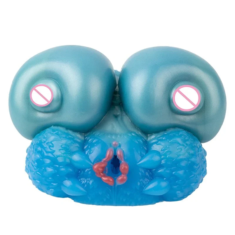 Soft Silicone Breast Design Male Onahole Realistic Texture Sex Toy for Men Fantasy Masturbator Cup Pocket Pussy Stroker