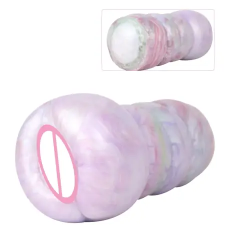 Worms Sex Toys Realistic Vagina Anal Male Masturbator Silicone Big Men's Masturbation Colorful Masturbator for Men