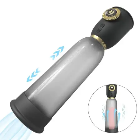 Electric Vibrator Erection Suction Penis Pump Male Powerful Enlargement Penis Enlarger Sex Toy