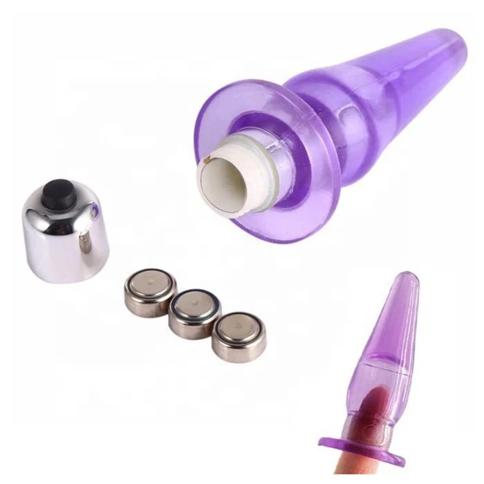 Female Anal Plug with Vibrating Finger Butt Plug Sex Toys for Stimulator