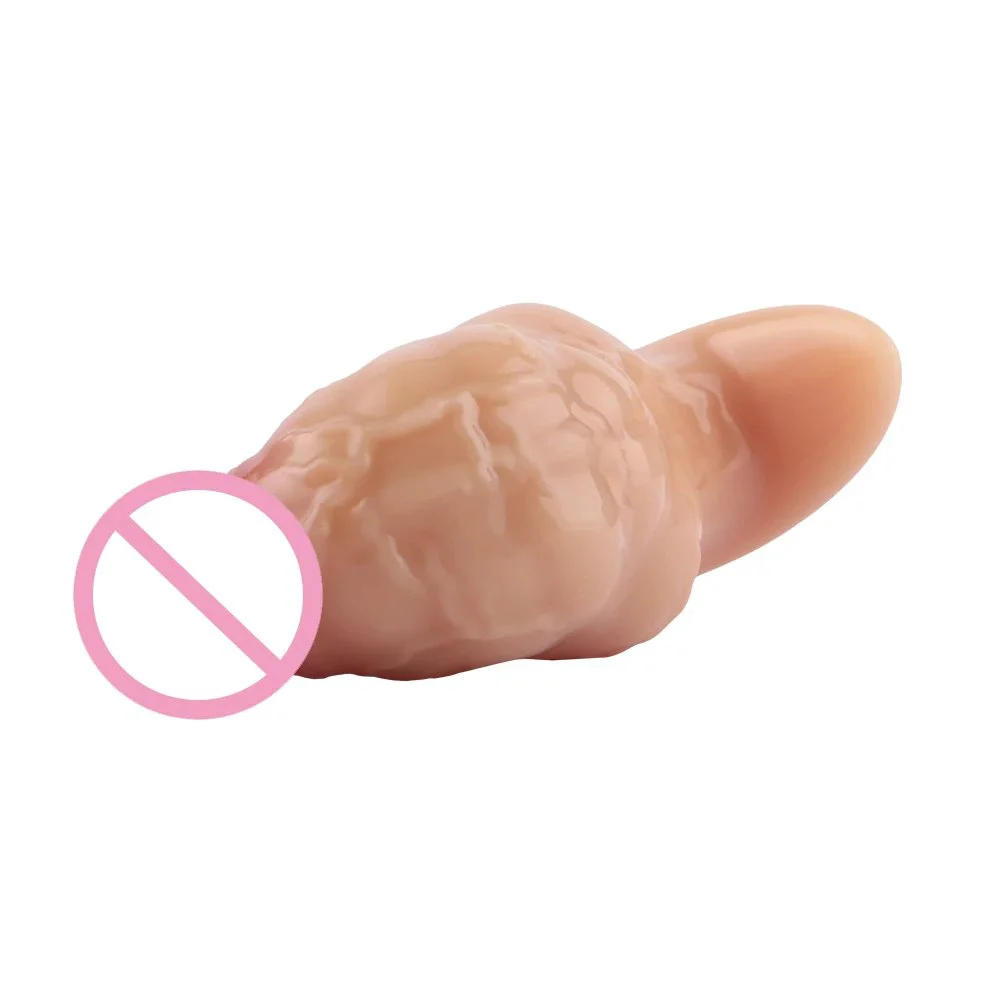 Soft Medical Silicone Anchor Design Anal Plug with fox Tail Adult Sitimulation Sex Toys for Couple Games &cosplay
