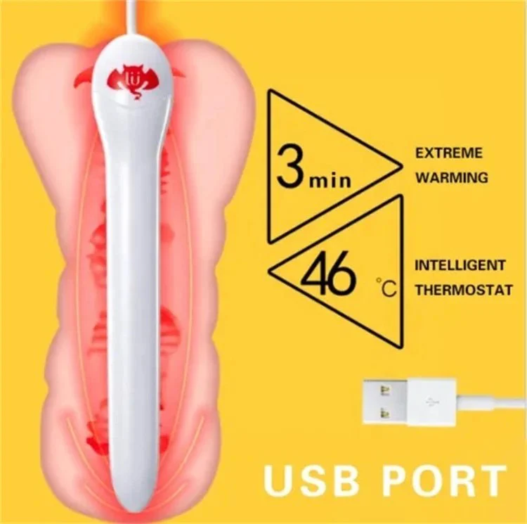 Waterproof Heater Heating Stick Cup Warmer USB Heating Rod for Male Toys