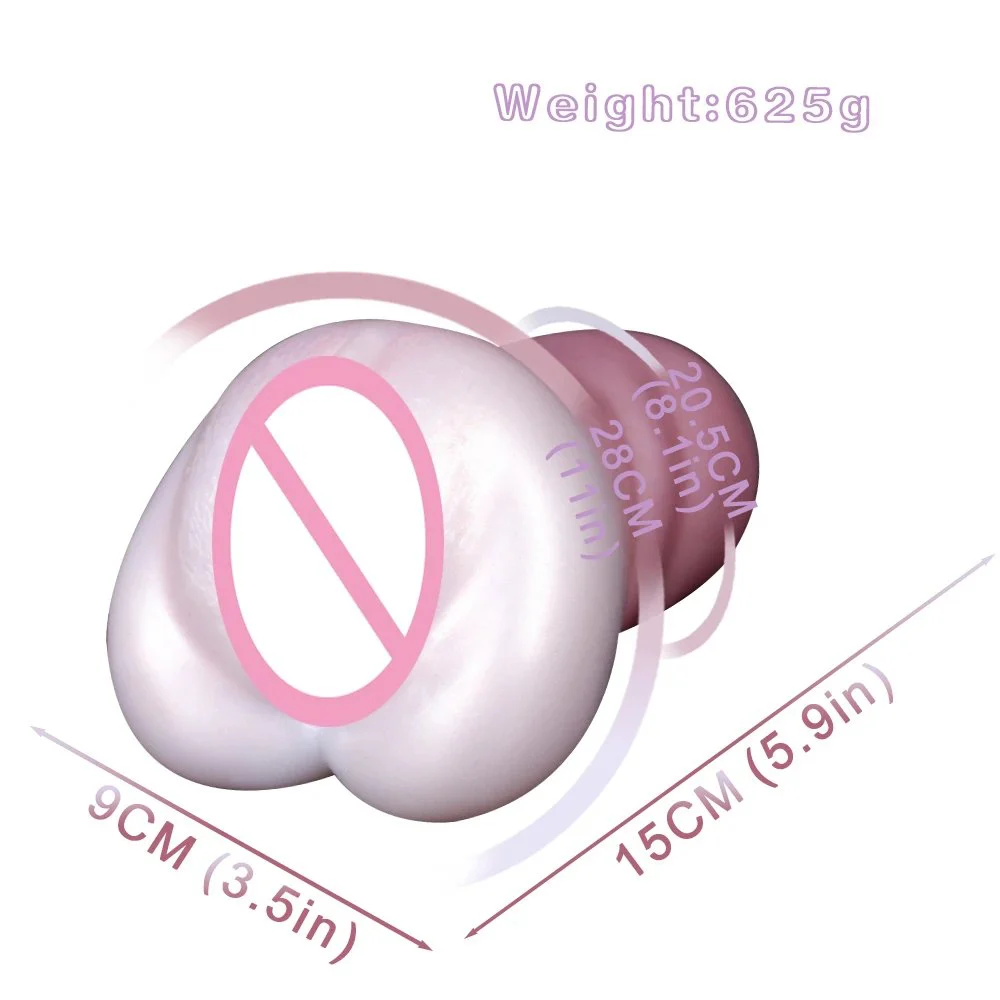 silicone realistic soft animal male masturbator adult sex toys for men