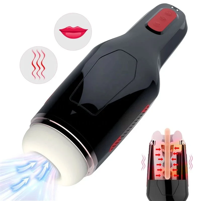 T Rotating Male Masturbator Cup Soft Silicone Pussy Sex Toys 10 Speeds Telescopic Electric Sex Toys Massager
