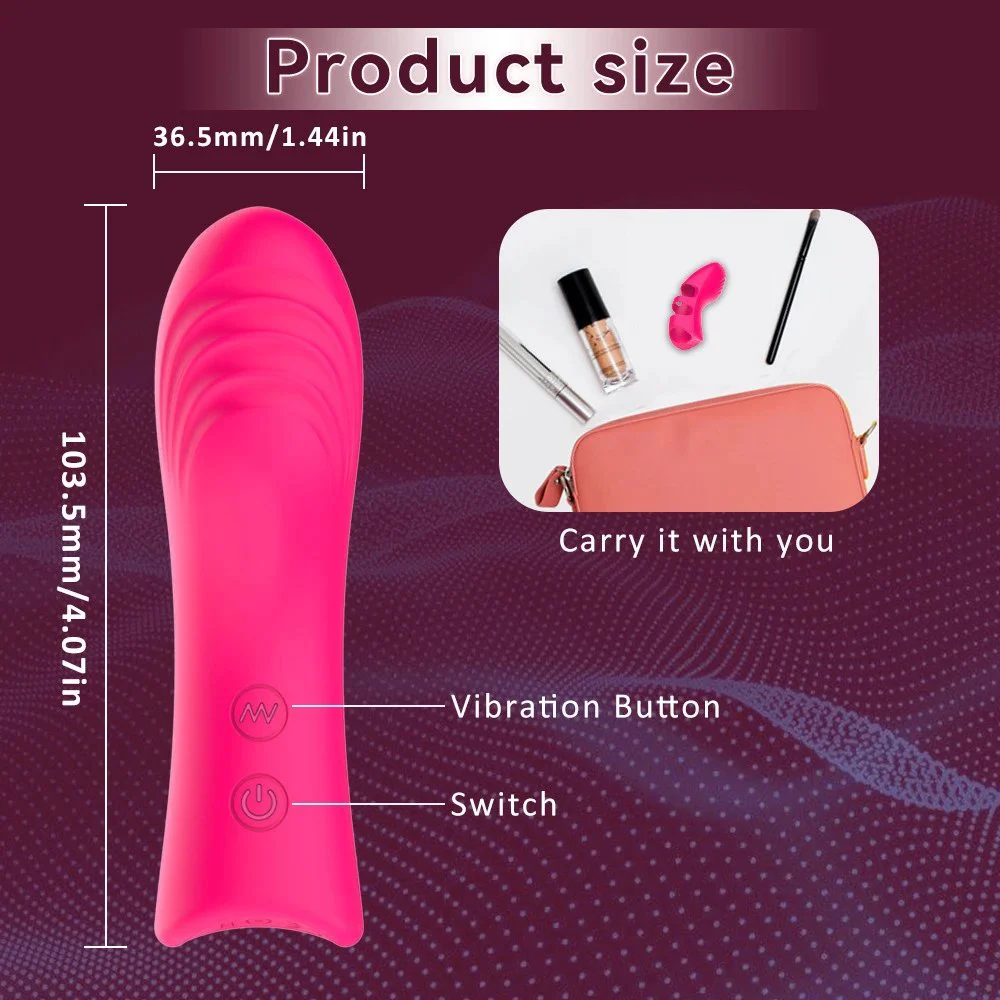 Sourcing Agent Mini G-Spot Vibrators Nipple Stimulator Finger Vibrators Female Sex Toys for Couples Pleasure