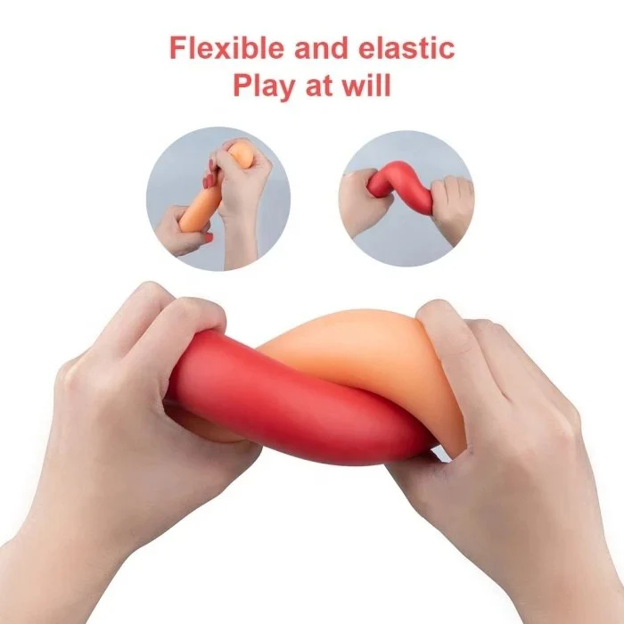 7 Inch Soft Sausage Anal Plug Butt Toy for Adults New Design Sex Toys for Women Men Couples