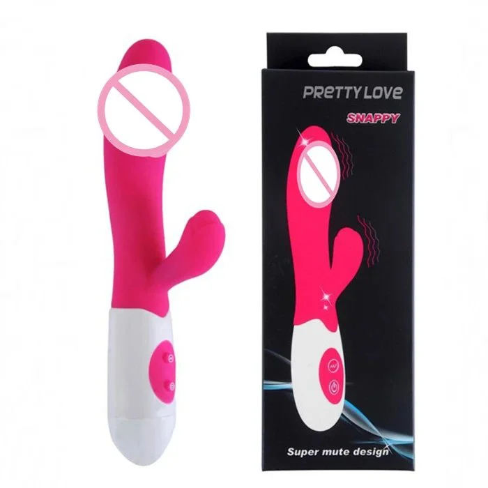 Rabbit Waterproof Adult Sex Toys Clitoris Vagina Stimulator Vibrator Wand for Women & Couples