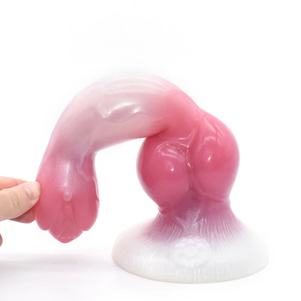 10.83 Inch Artificial Animal Dog Dildo Penis Realistic Silicone Sex Shop Toy for Women Soft Flexible Adult Toy