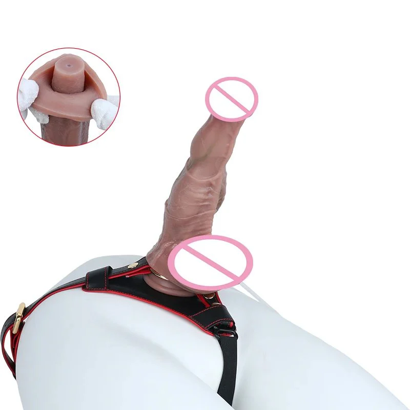 10nch Premium Dual-Layer Silicone Realistic Wearable Water Spray Simulation Device with Suction Base Suction Cup for Adults