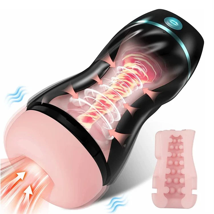 Rechargeable Deep Throat Male Sex Toys Automatic Blow Job Deep Sucking Masturbation Cup