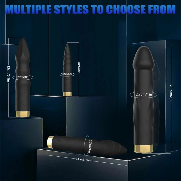 10 Frequency Mini AV Wand Bullet Vibrator Sex Toy for Women Anal Plug Vibrator for Couples Masturbation