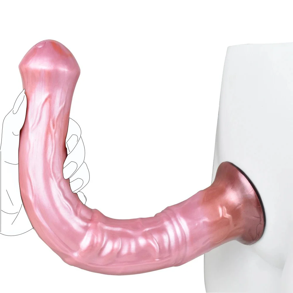 16 Inch Long Horse Dildo Realistic Strong Horse Penis Soft Silicone Huge Anal Sex Toys for Men Masturbator Adult Sex Shop